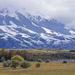 From The Previous Photo, Zoom Back, And Achieve A Second Really Nice Fit To The Bantam Back Cover, With Emigrant Peak HUGE In The Background.      

File = Paradise Valley 70d final07 Resize1800x1200 ~400KB